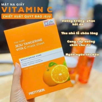 Mặt Nạ Vitamin C PrettySkin (25ML)