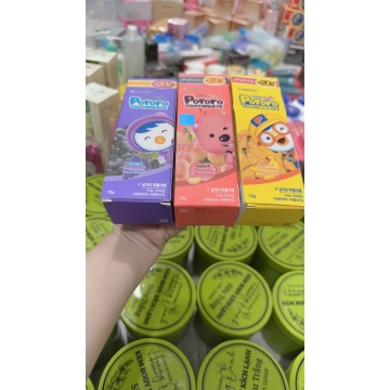 Kem Đánh Răng Trẻ Em PORORO Hàn Quốc (70g)