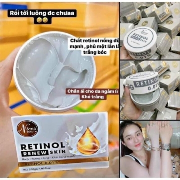 Kem Body Retinol 0,01% Nicos (200gr)