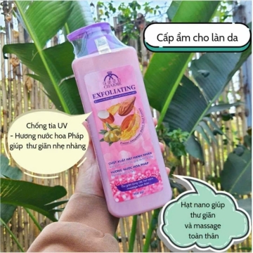 Sữa Tắm TTBC Trắng Da EXFOLIATING CHARME (900ML)