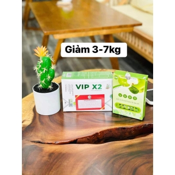 Viên Uống Giảm Cân VIP X2 Tiến Hạnh (Hộp 30v)
