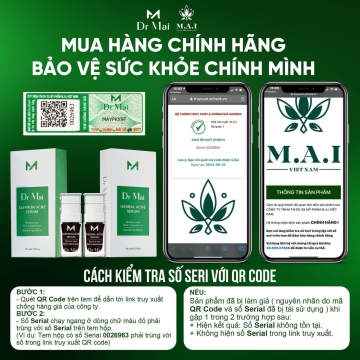 Serum Trị Mụn Dr Mai HERBAL ACNE (6ML)
