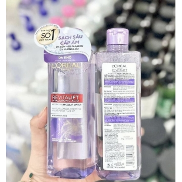 Nước Tẩy Trang L’ORÉAL Revitalift Hyaluronic Acid (400ML)