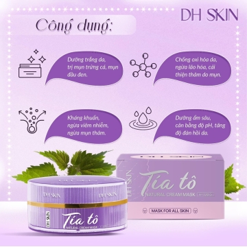 MẶT NẠ TÍA TÔ DH-SKIN 200g