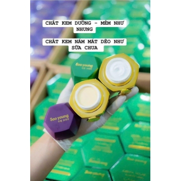 Kem Face Lục Tảo Ngày / Đêm Soo Young (10gr)