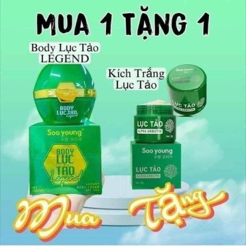 Kem Body Lục Tảo Legend SOO YOUNG (250Gr)