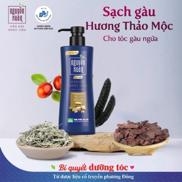 Dầu Gội Dược Liệu Nguyên Xuân 200ML -> 250ML