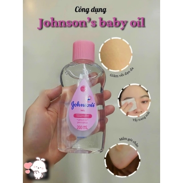 Dầu Massage Dưỡng Ẩm Johnson’s Baby Oil (50ML)