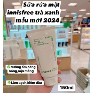 Sữa Rửa Mặt Innisfree Trà Xanh (150g)