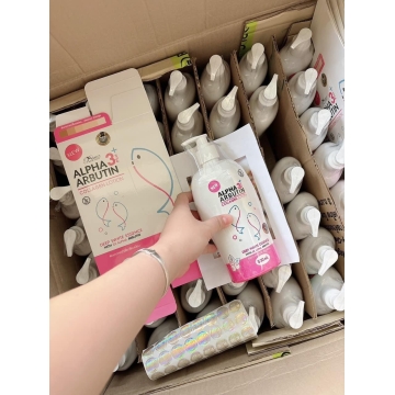 Dưỡng Thể ALPHA ARBUTIN 3Plus+ Collagen New (500ML)