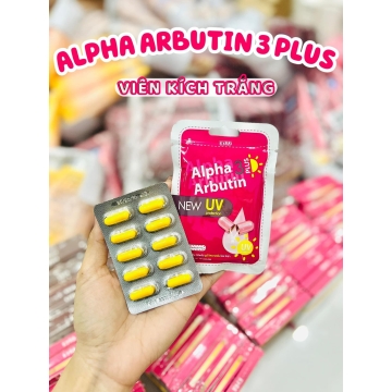 Viên Kích Trắng Alpha Arbutin 3 Plus+ Thái (H/10v)