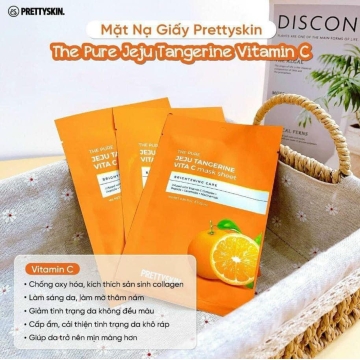 Mặt Nạ Vitamin C PrettySkin (25ML)