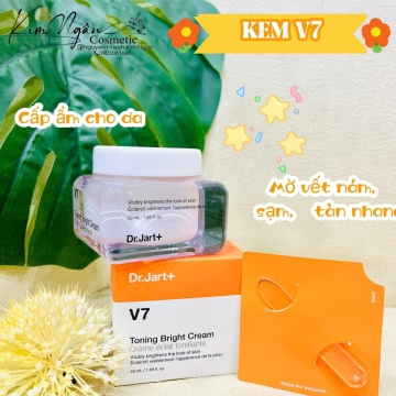 Kem Trắng Da Nâng Tone Dr. Jart+ V7 (50ML)