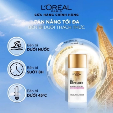 Kem Chống Nắng L’Oreal Paris Bright & Clear 50ML