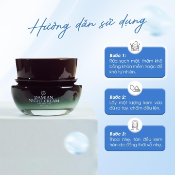 Kem Xóa Nám-Chống Nhăn Da Sâm Đen Ngày/Đêm DAKAMI (33g)