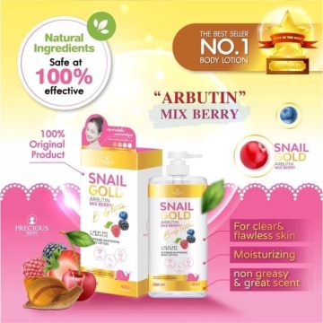 Sữa Dưỡng Thể SNAIL GOLD Arbutin (500ML)