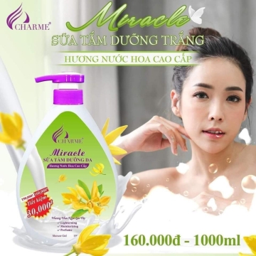Sữa Tắm CHARME Miracle Hương Nước Hoa (1000ML)