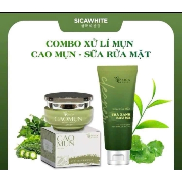 Cao Mụn Khổ Qua - Diếp Cá Sica White (15g)