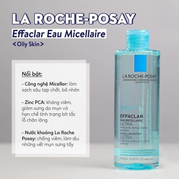 Nước Tẩy Trang Laroche-Posay (400ML)