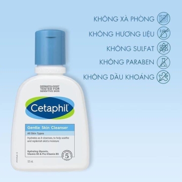 Sữa Rửa Mặt Cetaphil Gentle Skin Cleanser (125ML)