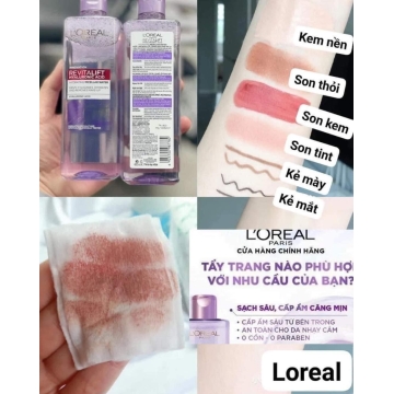 Nước Tẩy Trang L’ORÉAL Revitalift Hyaluronic Acid (400ML)