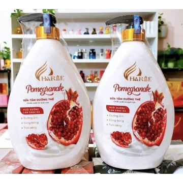 Sữa Tắm Dưỡng Thể Bơ / Lựu CHARME (1000ML)