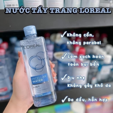 Nước Tẩy Trang L’ORÉAL Micellar Water 3in1 (400ML)