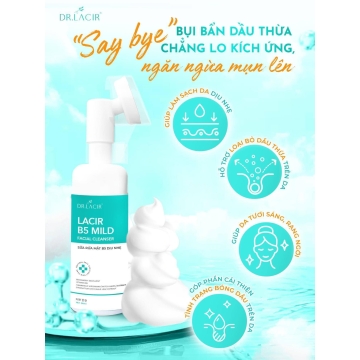 Sữa Rửa Mặt Sạch Sâu DR.LACIR Mẫu Mới (150ML)
