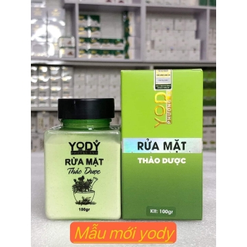 Bột Rửa Mặt Thảo Dược YODY WHITE Phương Anh (100g)