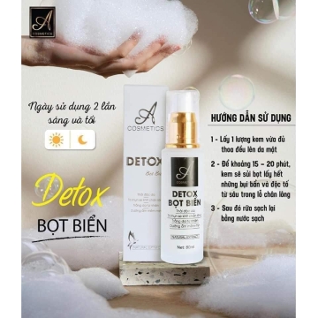 Detox Thải Độc Bọt Biển A Cosmetics (80ML)