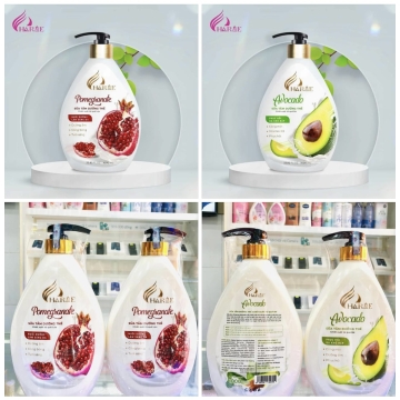 Sữa Tắm Dưỡng Thể Bơ / Lựu CHARME (1000ML)