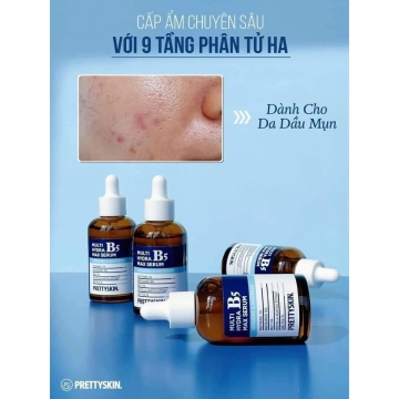 Serum Phục Hồi B5 Prettyskin 50ML (Da Dầu Mụn)