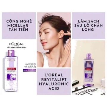 Nước Tẩy Trang L’ORÉAL Revitalift Hyaluronic Acid (400ML)