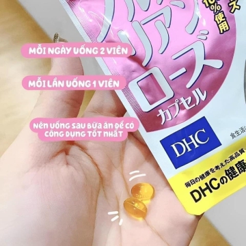 Viên Uống Thơm Cơ Thể DHC Hoa Hồng Nhật Bản (40v)