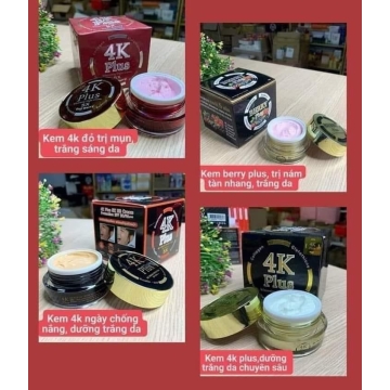 Kem Dưỡng Trắng 4K Plus Thái (20gr)