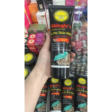Tẩy Tế Bào Da Mặt và Body Cà Phê Shingly’s (250g)