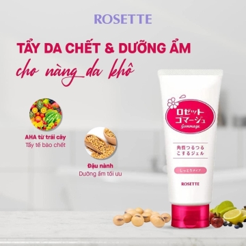 Gel Tẩy Tế Bào Da Chết Rosette Nhật (120g)