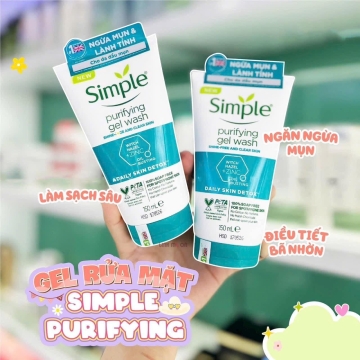 Sữa Rửa Mặt Simple UK (150ML)