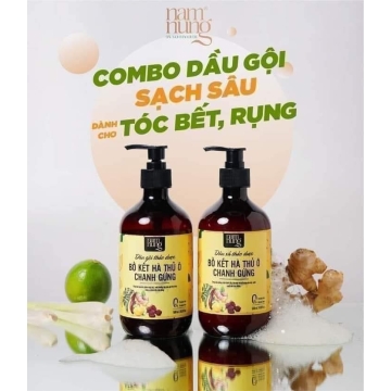 Cặp Dầu Gội & Xả Thảo Dược NamNung (500ML)