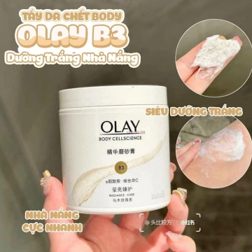 Tẩy Tế Bào Da Chết OLAY BODY CELLSCIENCE B3+ (200g)