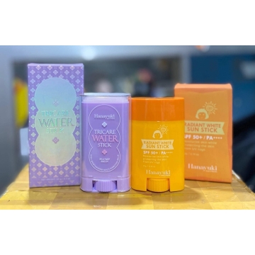 Thanh Lăn Dưỡng Da Hanayuki Tricare Water (20g)