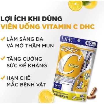 Viên Uống Vitamin C DHC Nhật Bản (120v)
