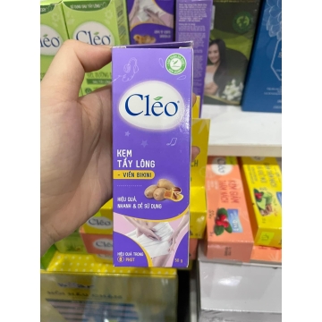 Kem Tẩy Lông Viền Bikini CLEO Khoai Tây Mật Ong (50g)