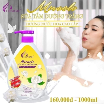 Sữa Tắm CHARME Miracle Hương Nước Hoa (1000ML)