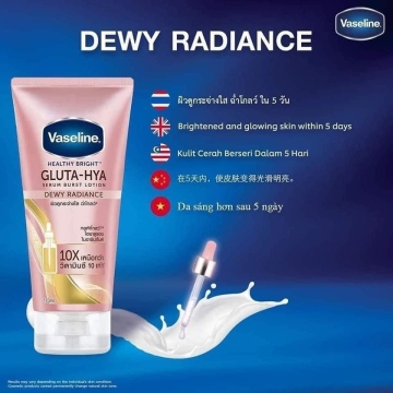 Dưỡng Thể Vaseline GLUTA - HYA Việt Nam (330ML)