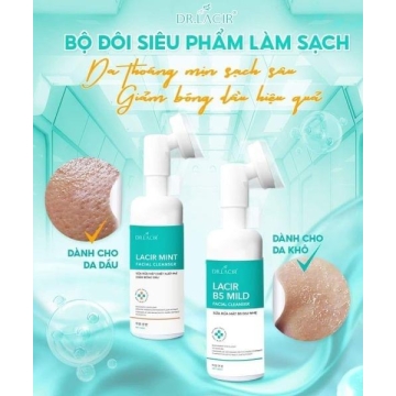 Sữa Rửa Mặt Sạch Sâu DR.LACIR Mẫu Mới (150ML)
