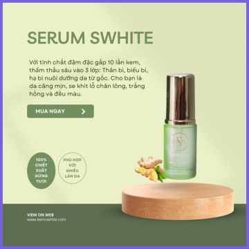Serum Gừng SWHITE (50ML)