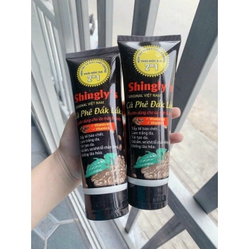 Tẩy Tế Bào Da Mặt và Body Cà Phê Shingly’s (250g)