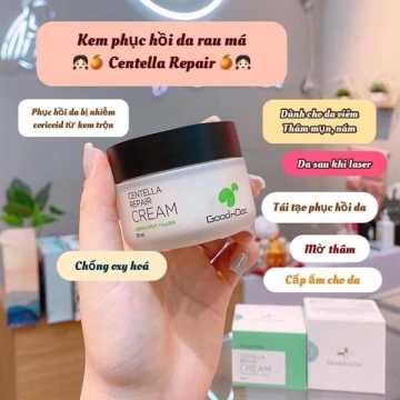 Kem Dưỡng Rau Má Centella Repair GoodnDoc (50g)