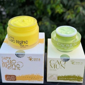 Cao Mụn Khổ Qua - Diếp Cá Sica White (15g)